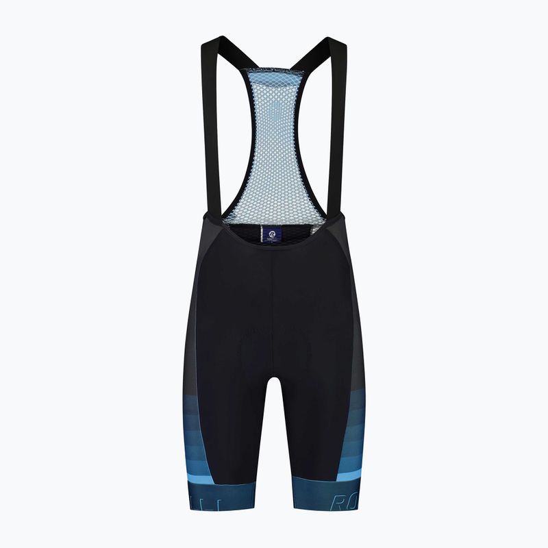 Spodenki rowerowe męskie Rogelli Hero II Bib Short blue/black 3