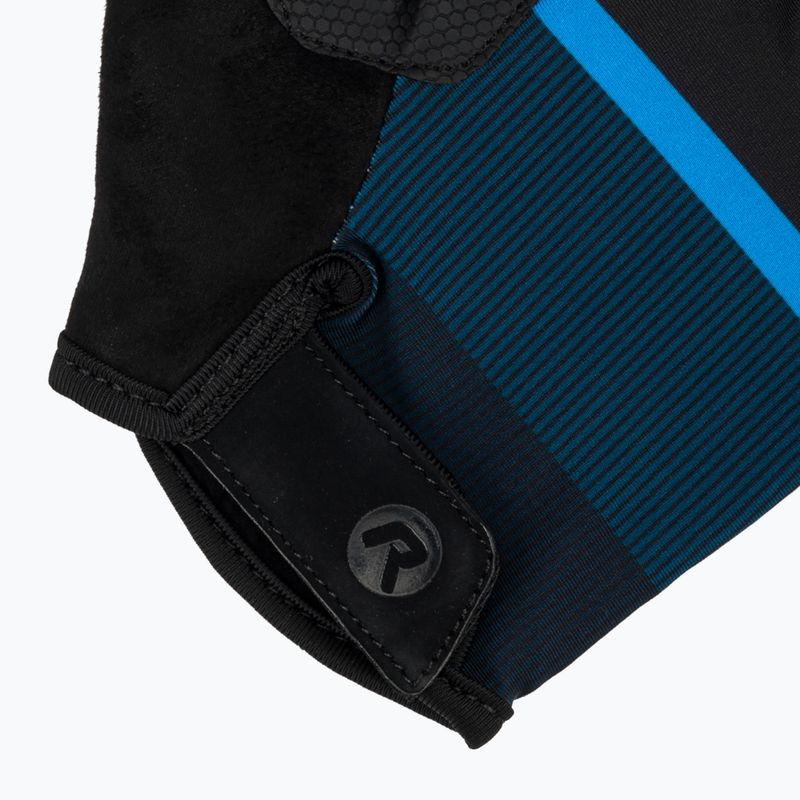 Rękawiczki rowerowe męskie Rogelli Hero II black/blue 3