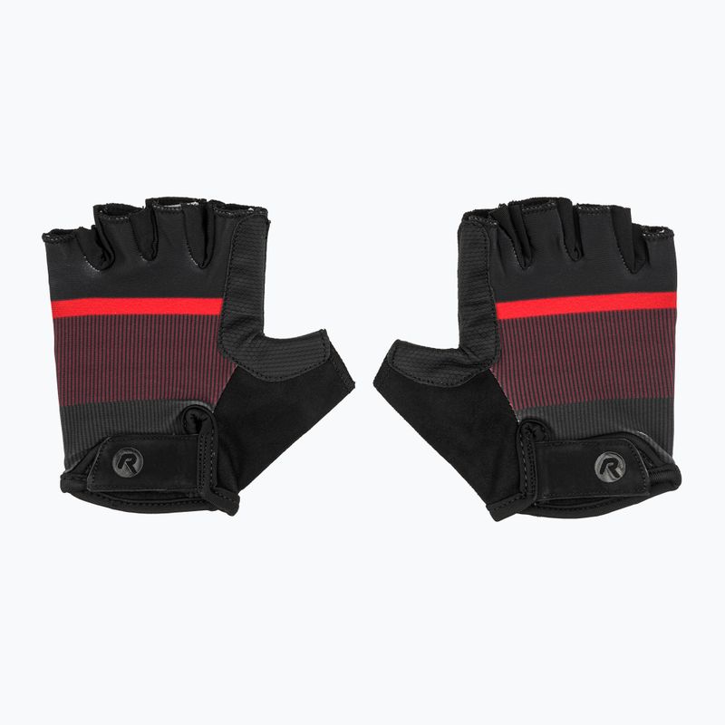 Rękawiczki rowerowe męskie Rogelli Hero II black/red/bordeaux 2
