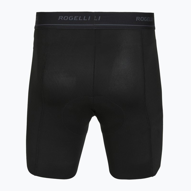 Bokserki rowerowe męskie Rogelli Prime Boxer black 2