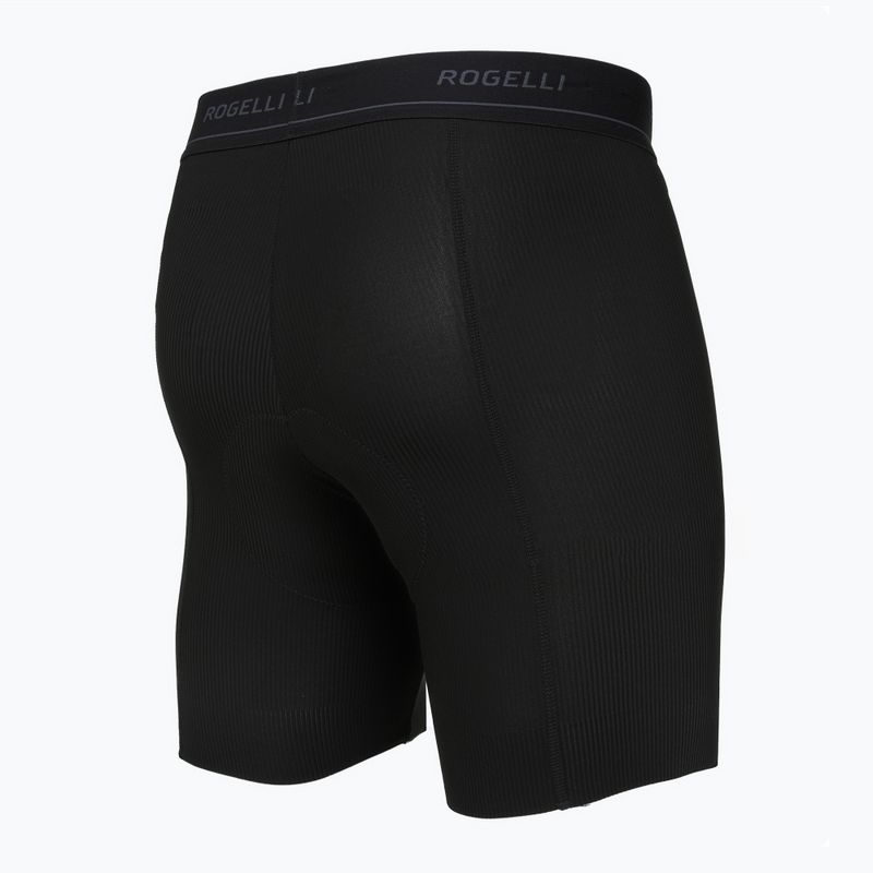 Bokserki rowerowe męskie Rogelli Prime Boxer black 3