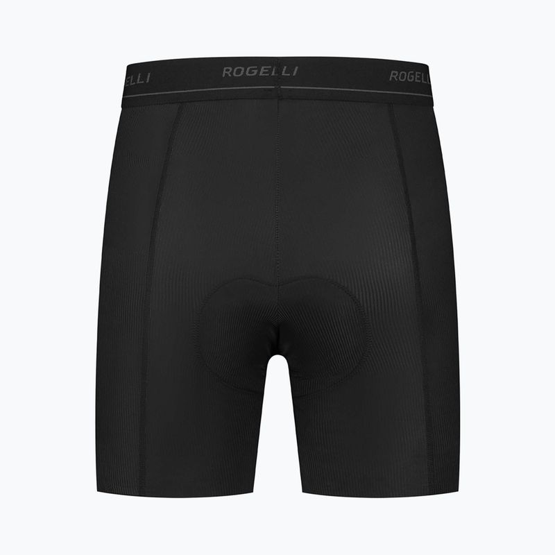 Bokserki rowerowe męskie Rogelli Prime Boxer black 2