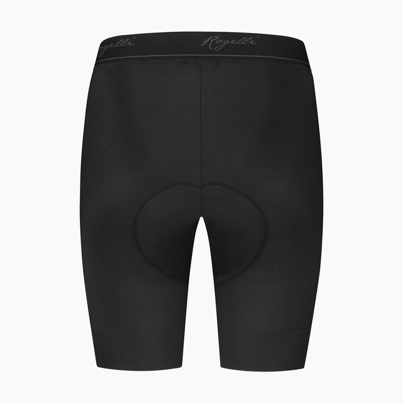 Bokserki rowerowe damskie Rogelli Prime Boxer W black 2