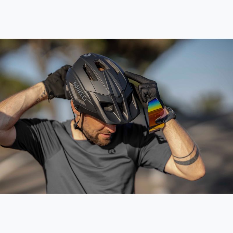 Kask rowerowy Rogelli Advntr Onyx Mtb black 7