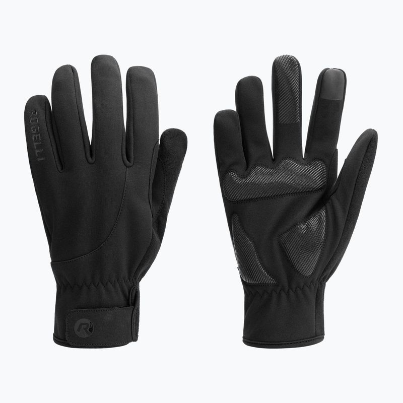 Rękawiczki rowerowe męskie Rogelli Core II Winter Windproof black