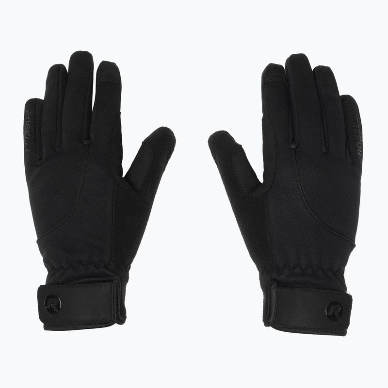Rękawiczki rowerowe damskie Rogelli Core II Winter Windproof W black 2