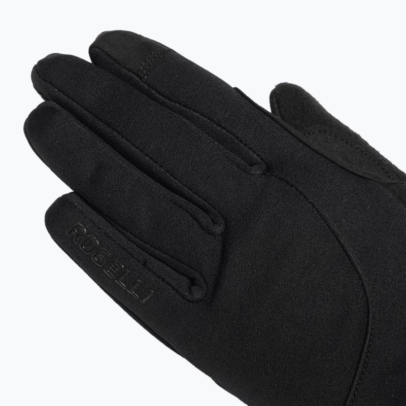 Rękawiczki rowerowe damskie Rogelli Core II Winter Windproof W black 4