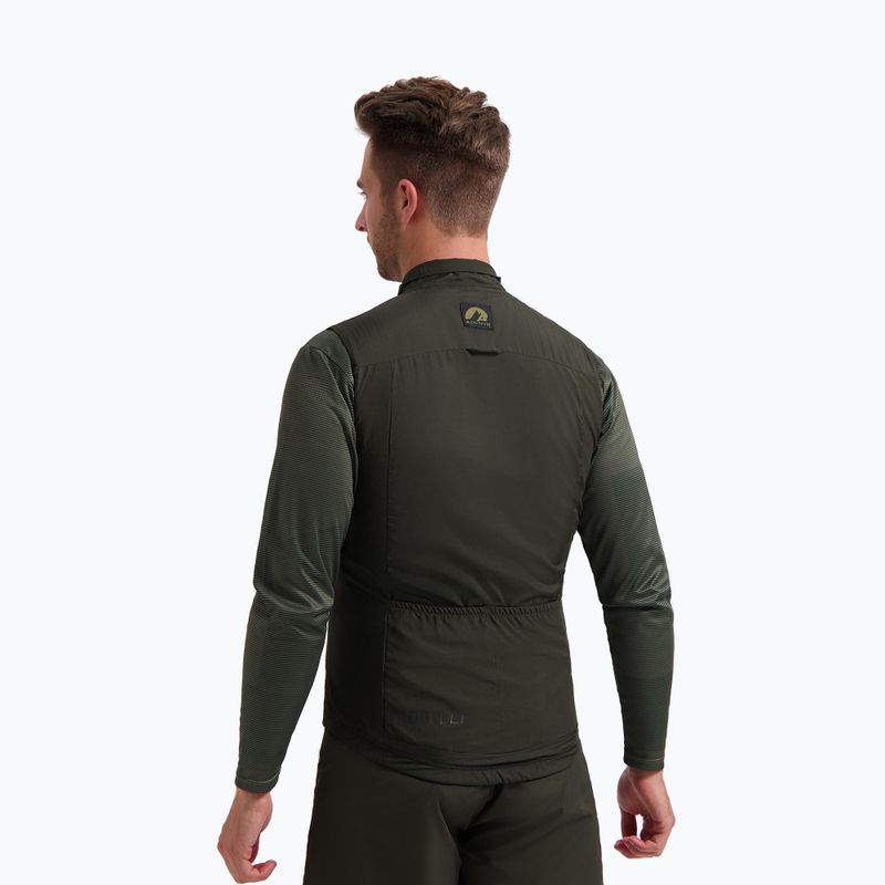 Kamizelka rowerowa męska Rogelli Advntr Insulated army green 2