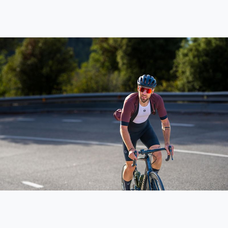 Koszulka rowerowa Rogelli Kite II Base Layer white 4