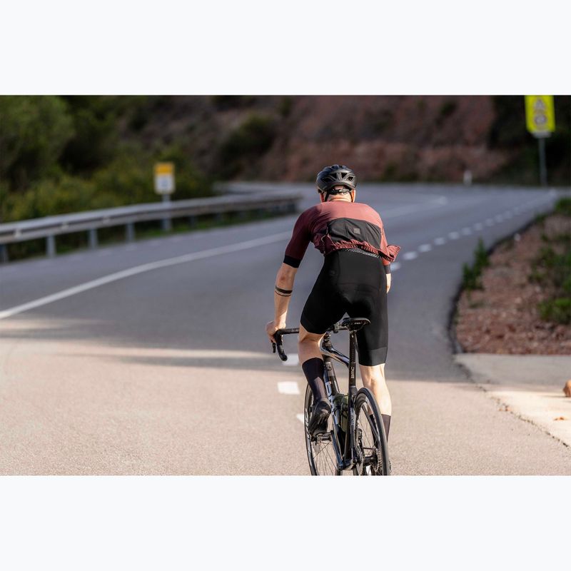 Spodenki rowerowe męskie Rogelli Signature Bib Short black 7