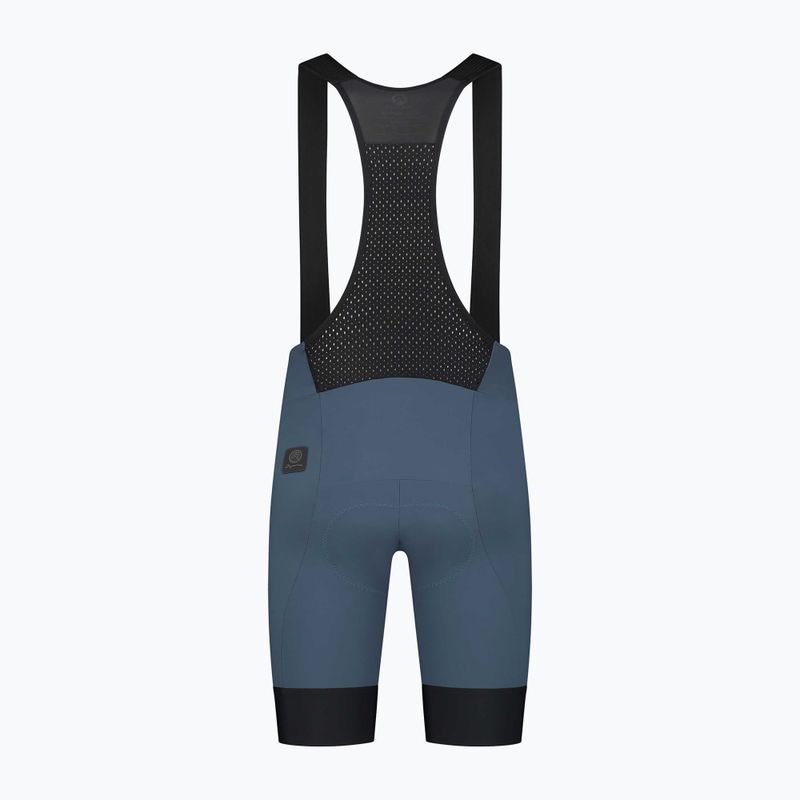 Spodenki rowerowe męskie Rogelli Signature Bib Short blue 5