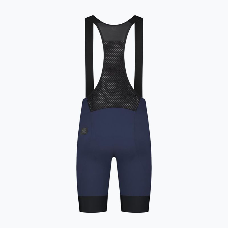 Spodenki rowerowe męskie Rogelli Signature Bib Short blue 5