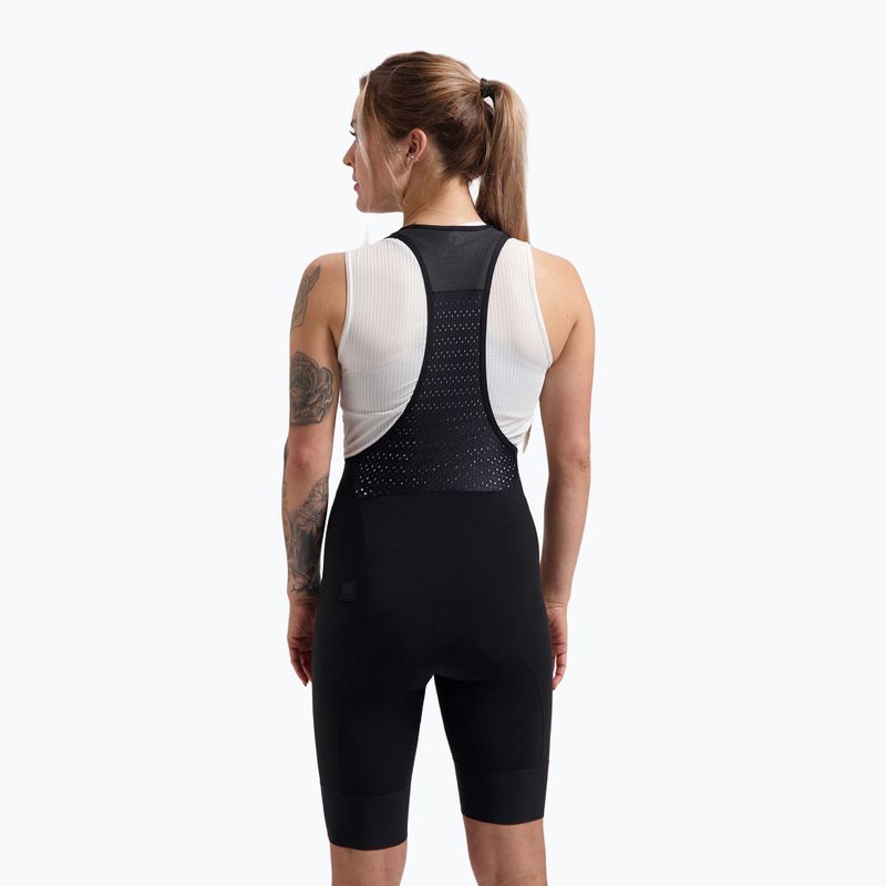 Spodenki rowerowe damskie Rogelli Signature Bib Short W black 2