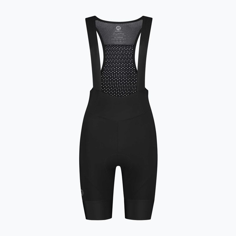 Spodenki rowerowe damskie Rogelli Signature Bib Short W black 4