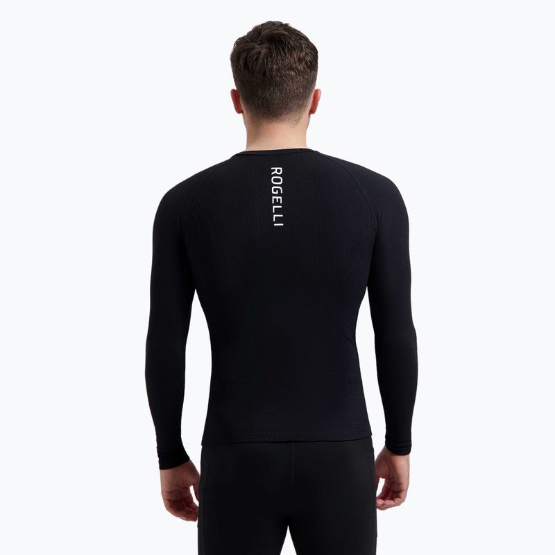 Longsleeve rowerowy Rogelli Core Base Layer 2 szt. black 2