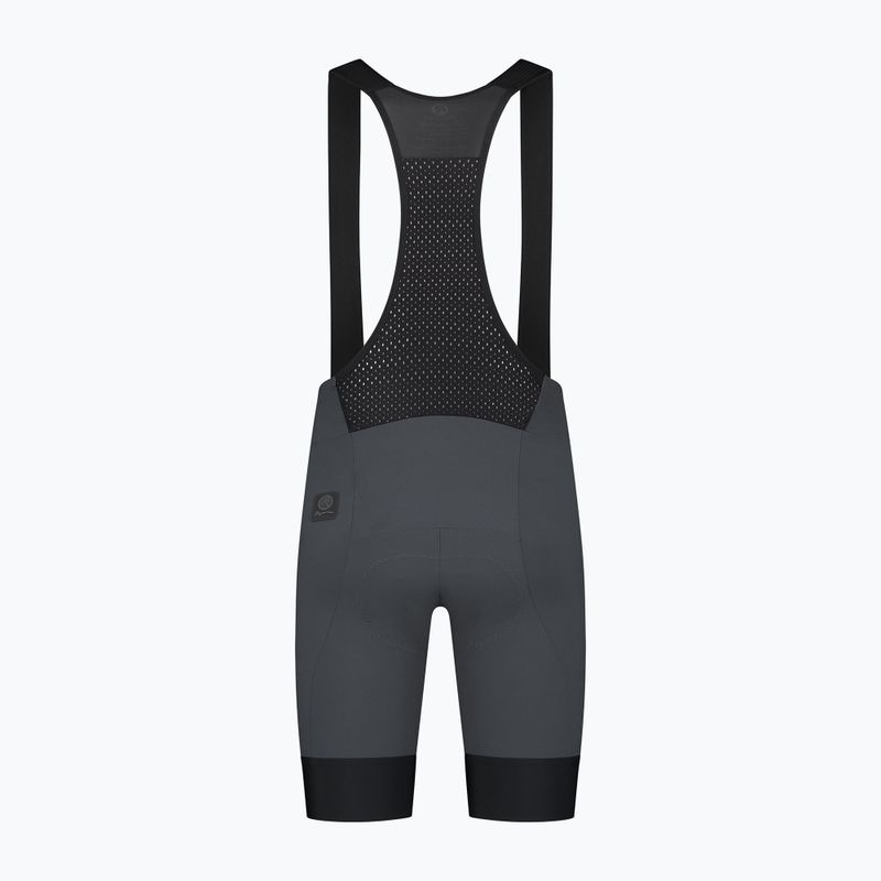 Spodenki rowerowe męskie Rogelli Signature Bib Short grey 9