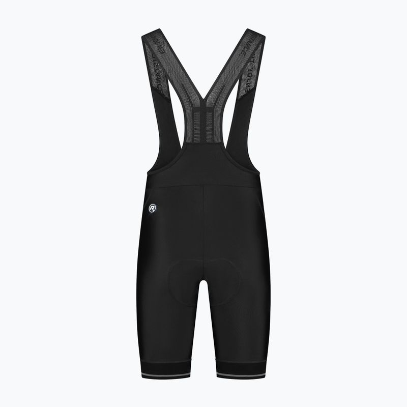 Spodenki rowerowe męskie Rogelli Fast Bib Short black 8