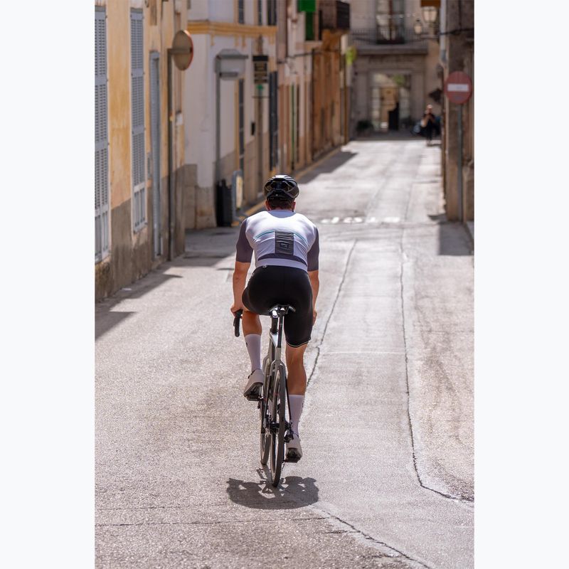 Spodenki rowerowe męskie Rogelli Fast Bib Short black 10