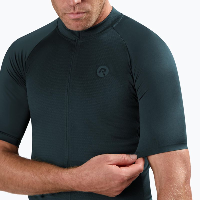 Koszulka rowerowa męska Rogelli Essential II blue 4