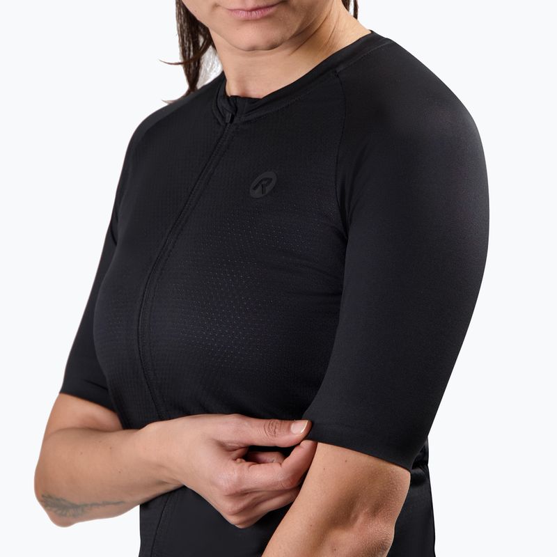 Koszulka rowerowa damska Rogelli Essential II black 4