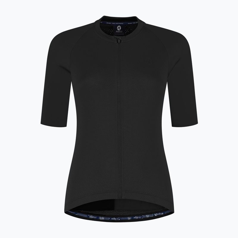 Koszulka rowerowa damska Rogelli Essential II black 6