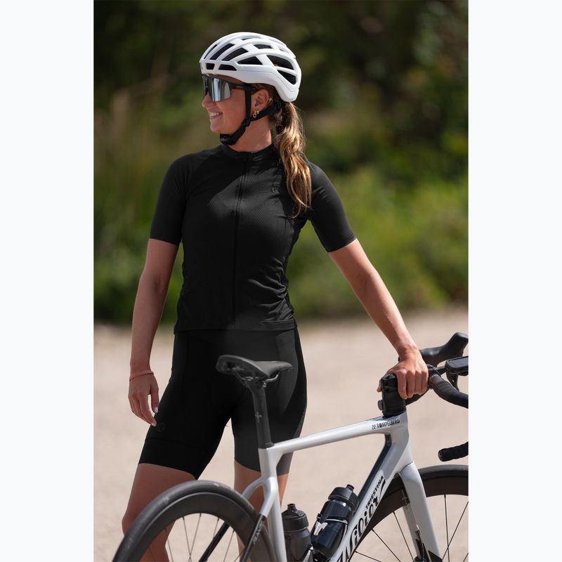 Koszulka rowerowa damska Rogelli Essential II black 11
