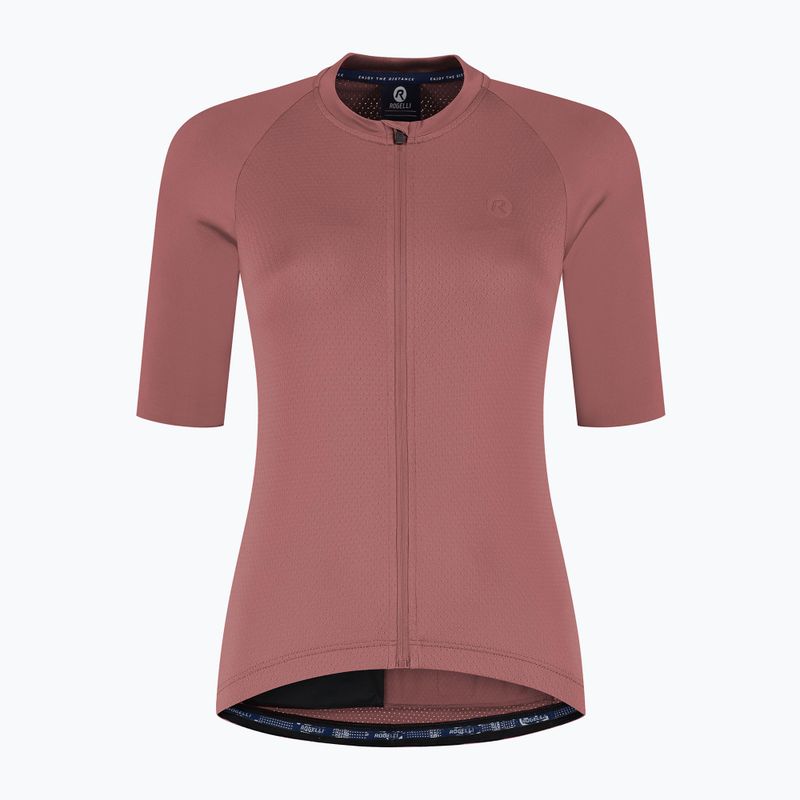Koszulka rowerowa damska Rogelli Essential II pink 7
