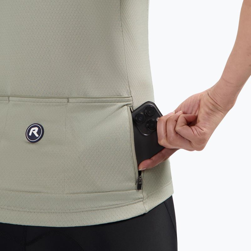 Koszulka rowerowa damska Rogelli Essential II taupe 5