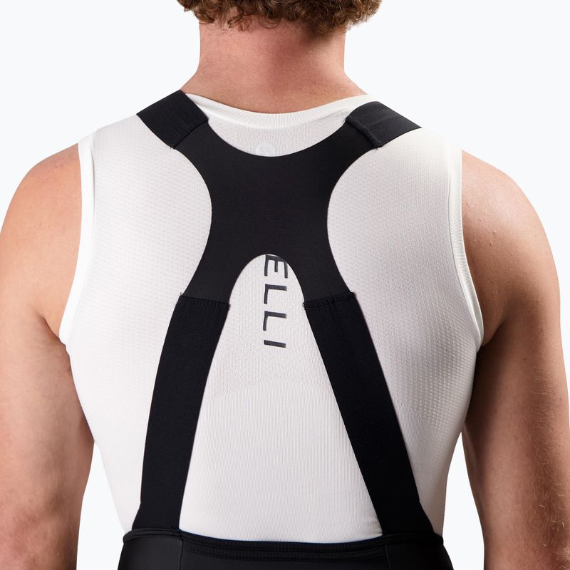 Spodenki rowerowe męskie Rogelli Distance II Bib Short black 3
