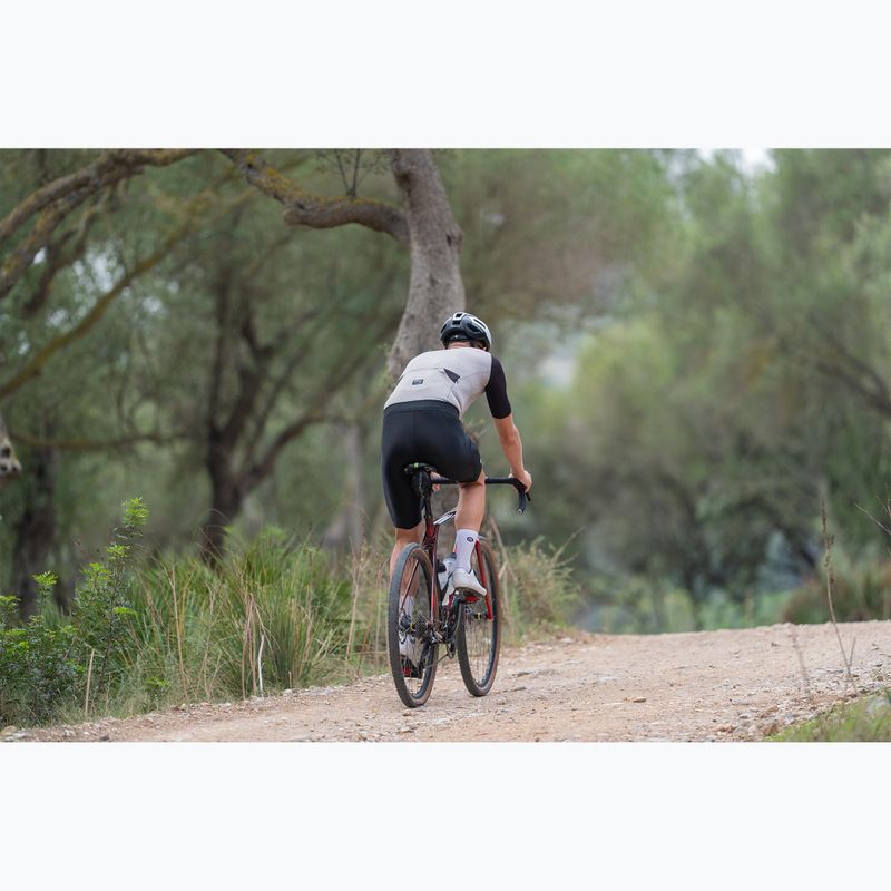 Spodenki rowerowe męskie Rogelli Distance II Bib Short black 12
