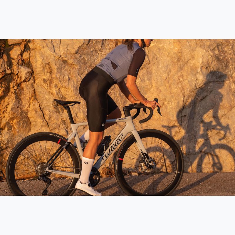 Spodenki rowerowe damskie Rogelli Distance II Bib Short W black 10