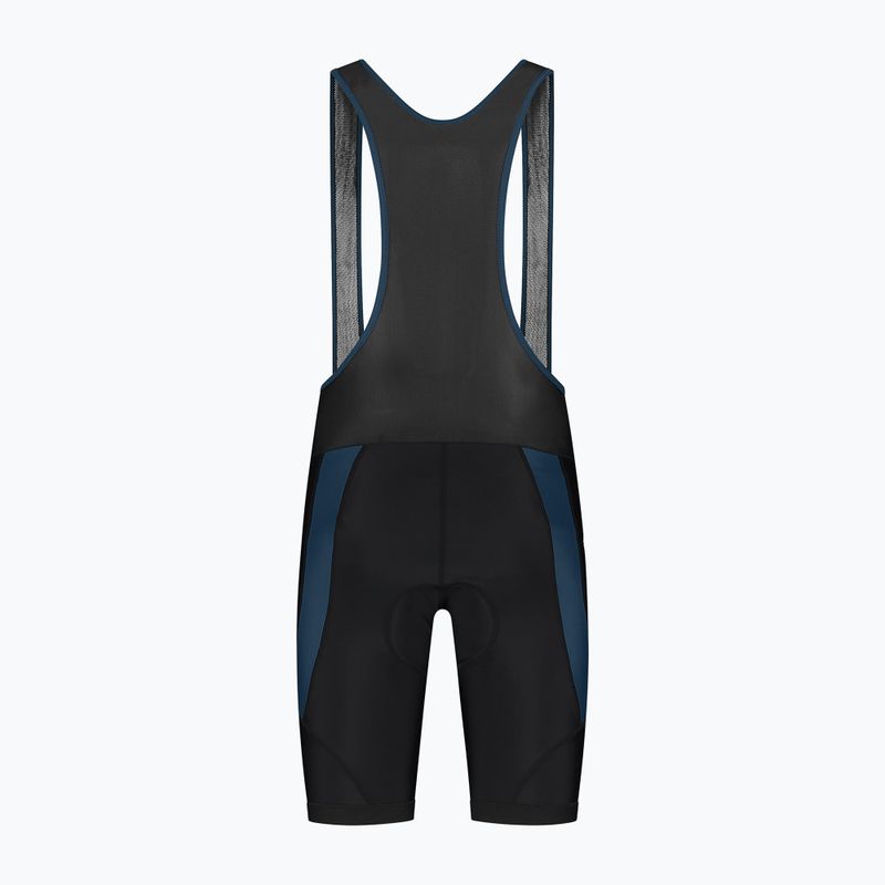 Spodenki rowerowe męskie Rogelli Core Bib Short black/blue 7