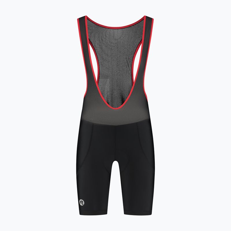Spodenki rowerowe męskie Rogelli Core Bib Short black/red 6