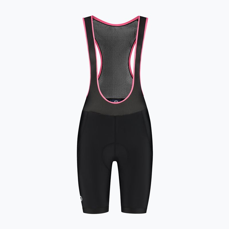 Spodenki rowerowe damskie Rogelli Core Bib Short W black/pink 5