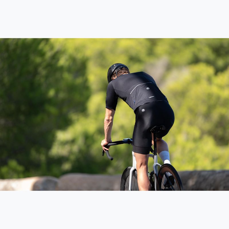 Spodenki rowerowe męskie Rogelli Explore Bib Short black 10