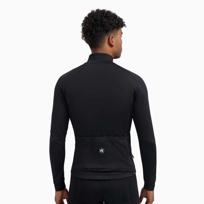 Longsleeve rowerowy męski Rogelli Essential II black 3