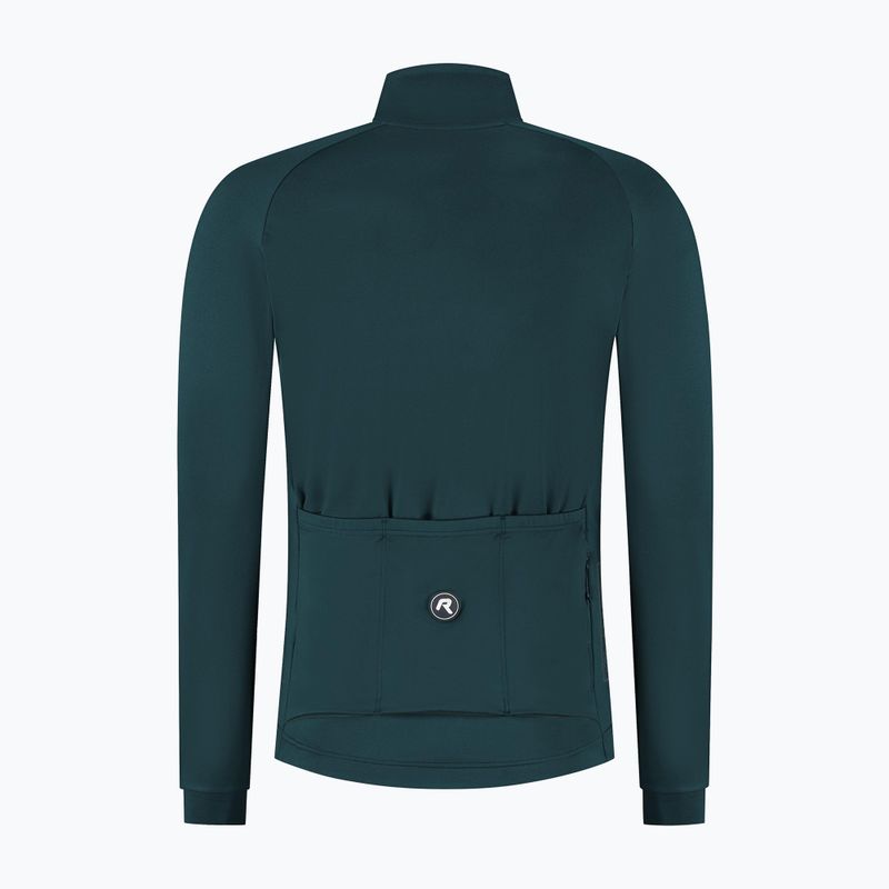 Longsleeve rowerowy męski Rogelli Essential II blue 8