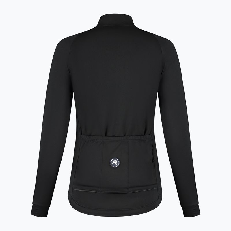 Longsleeve rowerowy damski Rogelli Essential II black 8