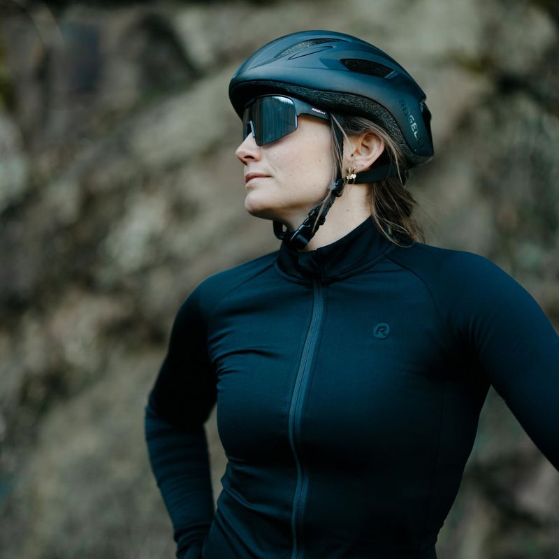 Longsleeve rowerowy damski Rogelli Essential II black 10