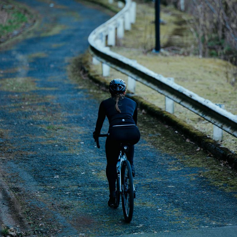 Longsleeve rowerowy damski Rogelli Essential II black 13