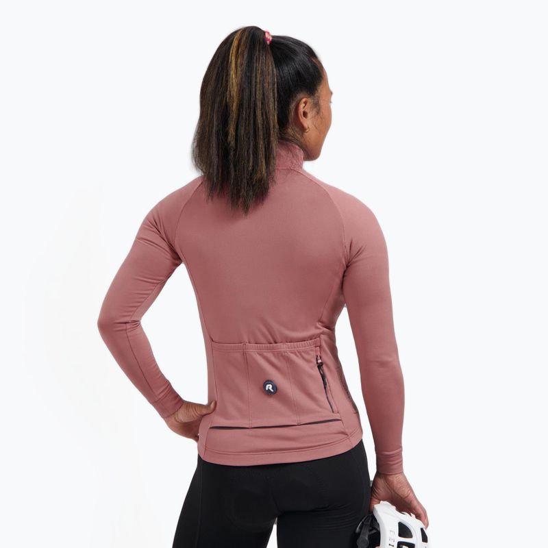 Longsleeve rowerowy damski Rogelli Essential II chutney 3