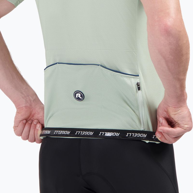 Koszulka rowerowa męska Rogelli Explore aqua grey 4