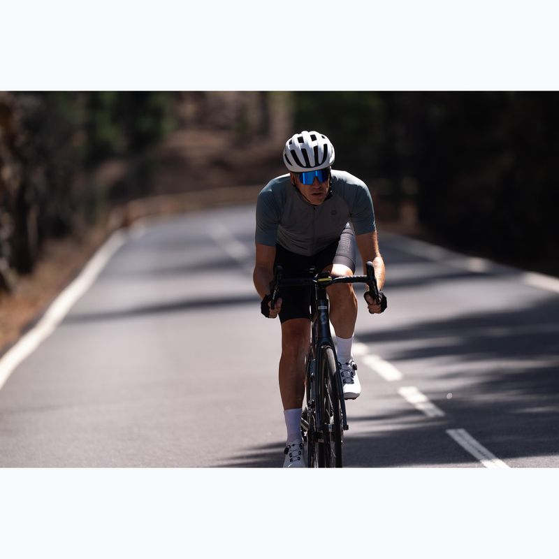 Koszulka rowerowa męska Rogelli Essential II grey 9