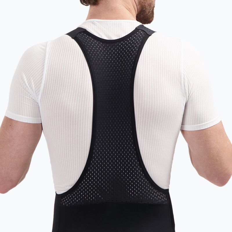 Spodenki rowerowe męskie Rogelli Essential II Bib Short black 4