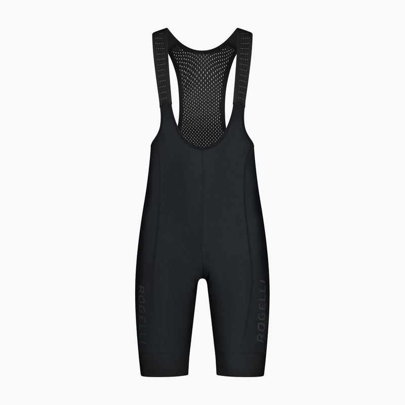 Spodenki rowerowe męskie Rogelli Essential II Bib Short black 7