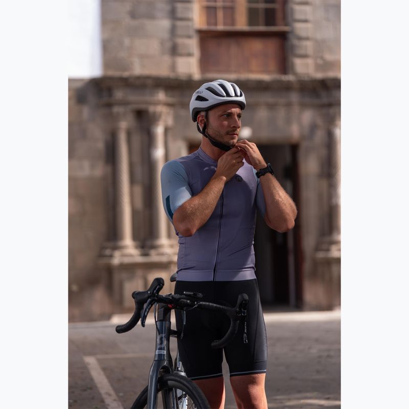 Spodenki rowerowe męskie Rogelli Essential II Bib Short black 10