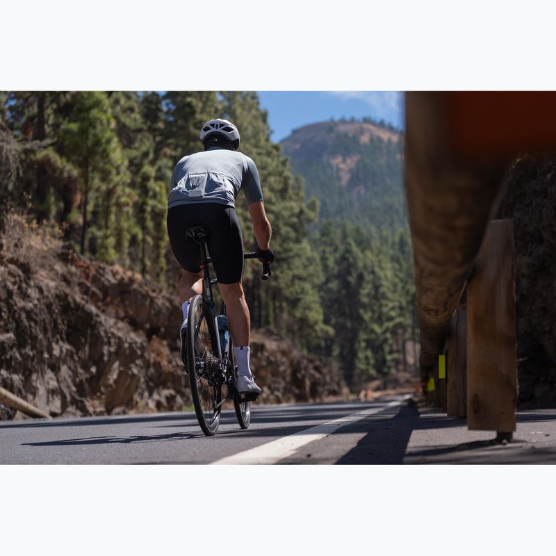 Spodenki rowerowe męskie Rogelli Essential II Bib Short black 12