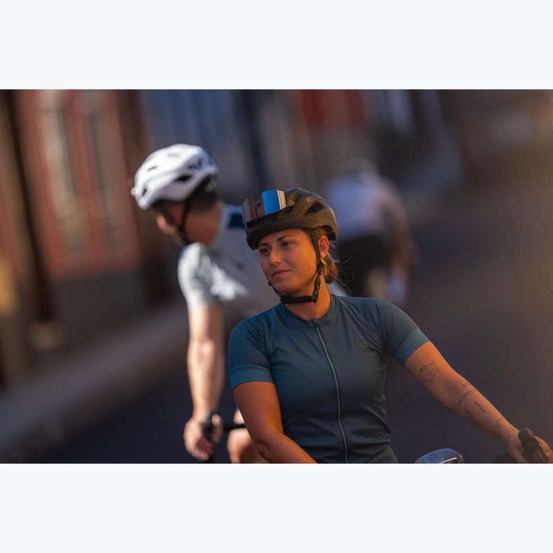 Koszulka rowerowa damska Rogelli Modesta teal 10