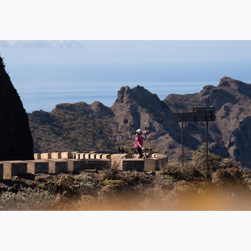 Koszulka rowerowa damska Rogelli Modesta pink 11