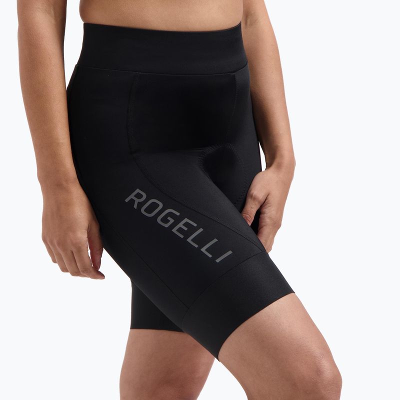 Spodenki rowerowe damskie Rogelli Essential III black 3